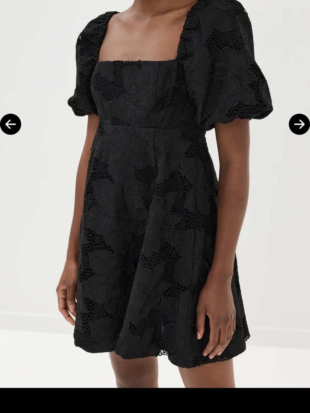 Hill House Black Lace Mini Dress, NWT, SZ Meduim